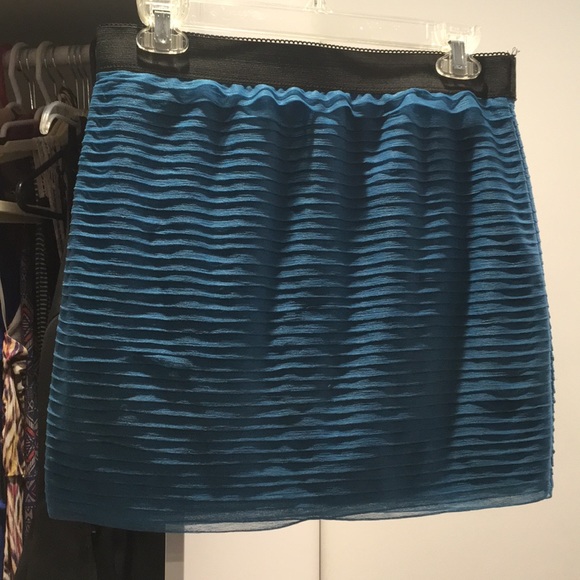 Xhilaration Dresses & Skirts - Blue Mini Skirt
